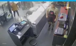 Osmaniye Bahçe'deki Deprem anındaki panik güvenlik kamerasında