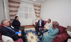 Tahmazoğlu’ndan aile ve esnaf ziyaretleri