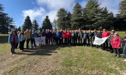 Amanos Dağları'nda doğa yürüyüşü düzenlendi