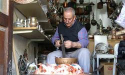 Gaziantep'te bakır bileklikler yeniden moda oldu