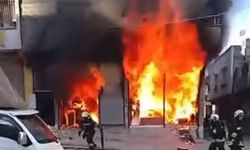 Gaziantep’te iş yerinde korkutan yangın!