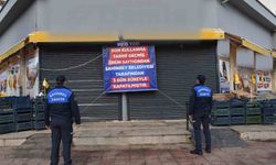 Şahinbey Belediyesi'nden tarihi geçmiş ürün satan markete kapatma cezası