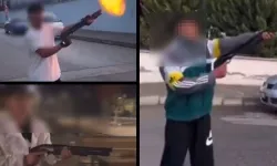 Gaziantep'te şok görüntüler: Yaşları Küçük 3 şahıs pompalı tüfekle rastgele ateş açtı