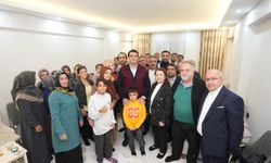 Başkan Yılmaz’dan ev ziyaretleri