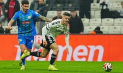 Kartal'a tek gol yetti!  Beşiktaş: 1 - Çaykur Rizespor: 0