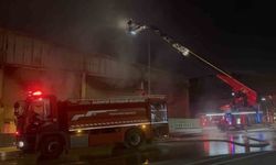 Gaziantep'te ambalaj fabrikasında büyük yangın: Bir işçi etkilendi