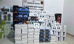 Gaziantep'te 1,5 milyon TL değerinde kaçak elektronik eşya ele geçirildi