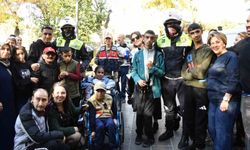 Gaziantep'te jandarmadan özel ihtiyaçlı çocuklara anlamlı ziyaret