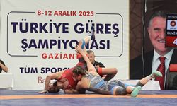 Türkiye Güreş Şampiyonası Gaziantep'te Tamamlandı