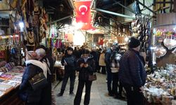 Gaziantep'teki tarihi çarşılarda yarıyıl tatili yoğunluğu