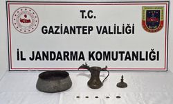 Gaziantep'te jandarmadan tarihi eser kaçakçılığı ve kaçak kazı baskını!