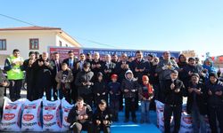 Şahinbey Belediyesi’nin yem desteği devam ediyor