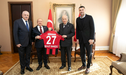 Gaziantep FK'dan Devlet Bahçeli'ye anlamlı ziyaret!