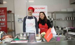 Gaziantep'te özel öğrenciler 'Birlikte pişirdik, birlikte başardık' etikliğinde buluştu