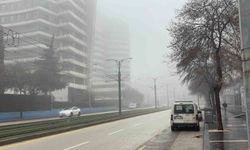 Gaziantep'te yoğun sis etkisini sürdürüyor