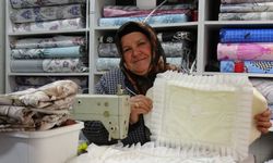 Gaziantep'te azimle çalışan anne 4 çocuğunu meslek sahibi yaptı