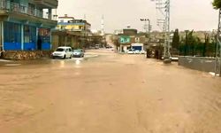 Araban Elif Mahallesi'nde sağanak etkili oldu