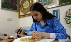 Gaziantep'te binlerce çivi ve metrelerce bakır telle hayaller sanata dönüşüyor