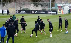 Gaziantep FK, Alanyaspor hazırlıklarını sürdürdü