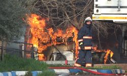 Kilis'te prefabrik yapıda yangın! Validen açıklama geldi...