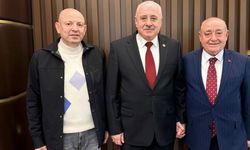 Sermet Atay ve Ünal Akdoğan’dan Volkan Group Yönetim Kurulu Başkanı Bilal Çeker’e Ziyaret