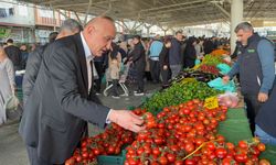Milletvekili Melih Meriç, Gaziantep'te pazar fiyatlarına tepki gösterdi!