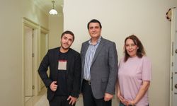 Başkan Yılmaz’dan Efe’ye anlamlı ziyaret