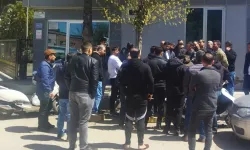 Gaziantep OSB'de işçi eylemi! Fabrika önünde toplandılar...
