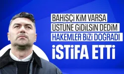 Burak Yılmaz zehir zemberek sözlerle istifa etti! 'Ali kıran başkesenler. TFF'de tehditvari konuşuyorlar'