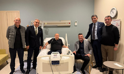 Saadettin Saran’dan Gaziantep FK Başkanı Memik Yılmaz’a moral ziyareti