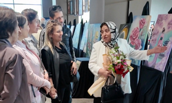Şehitkamilli hanımların eserleri görücüye çıktı