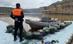 Gaziantep'te ağ ile avlanma yasağına uymayan 5 şahıs yakalandı