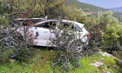 Gaziantep'te kontrolden çıkan otomobil uçuruma yuvarlandı: 1 ölü