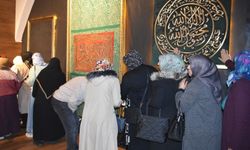 Gaziantep'te Mukaddes Emanetler Sergisi'ne yoğun ilgi