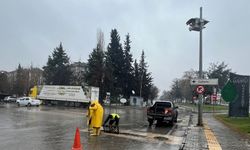 Yağışa karşı Gaziantep Büyükşehir sahada!