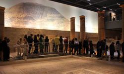Zeugma Mozaik Müzesi, bayramda ziyaretçi akınına uğradı