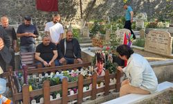 Narin Güran'ın babası ve ağabeyi Mattia Ahmet Minguzzi'nin kabrini ziyaret etti