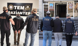 Gaziantep'te kırmızı bültenle aranan 2 terörist yakalandı!