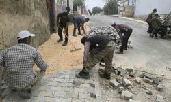 Araban'da cadde ve sokaklarda iyileştirilme çalışmaları sürüyor