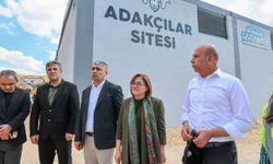 Başkan Şahin, Gazi Konut tarafından yapılan yeni Adakçılar Sitesi'ni inceledi