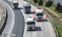 Gaziantep'te dron destekli trafik denetimi: Bin 346 araca ceza yağdı...
