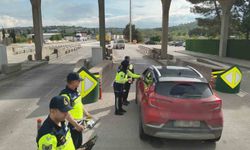 Gaziantep'te jandarmadan otoyolda bayram denetimi
