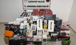 Gaziantep'te 1 milyon 250 bin TL değerinde kaçak malzeme ele geçirildi