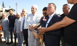 Nizip Belediyesi'nin desteklediği cami projesinde ilk adım atıldı