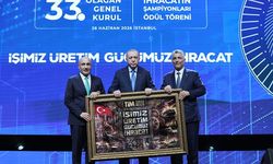 Cumhurbaşkanı Erdoğan'a verilen tarihi tablo Gaziantep'te dokundu