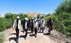 Başkan Şahin, Karkamış Kuş Gözlem Noktası’nda yürütülen çalışmaları inceledi
