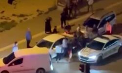 Gaziantep'te meydan savaşını aratmayan trafik kavgası!