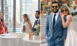 Komedyen Hasan Can Kaya ile Duygu Karabaş'tan sessiz sedasız nikah!