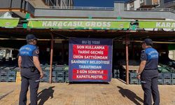 Şahinbey'de tarihi geçmiş ürün satan markete ceza!