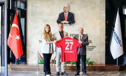 Gaziantep FK Başkanı Memik Yılmaz'dan Kadooğlu'na ziyaret